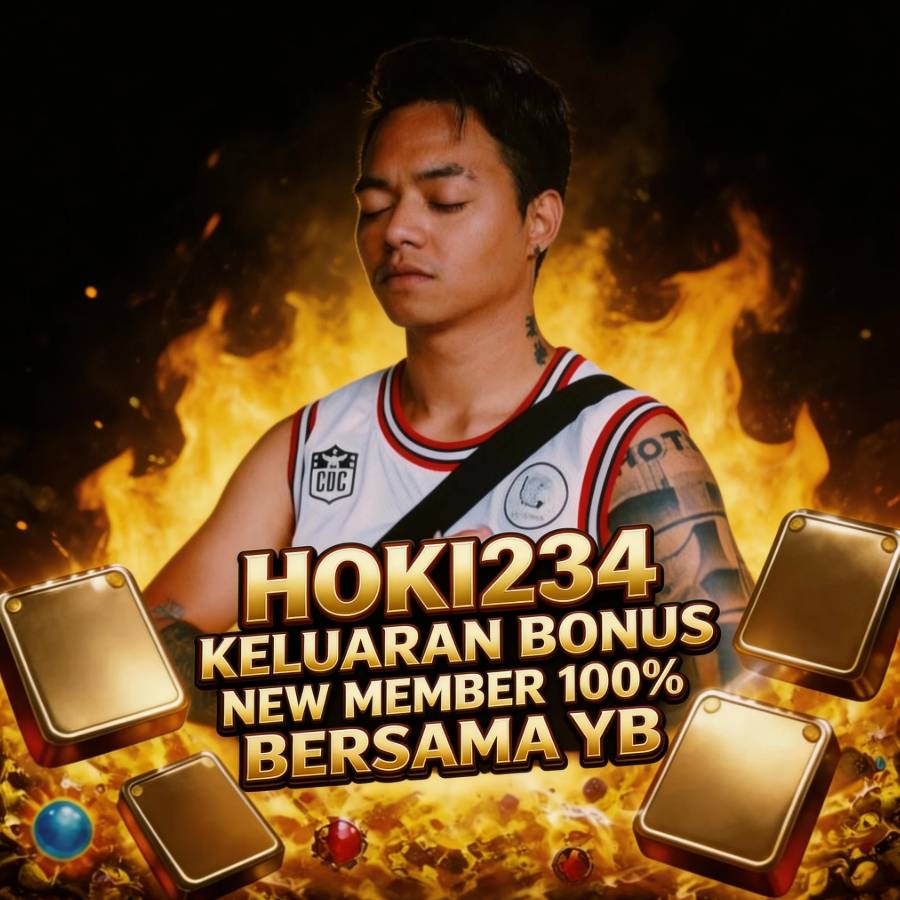 HOKI234 Bonus New Member 100% Langsung Claim Bersama YB